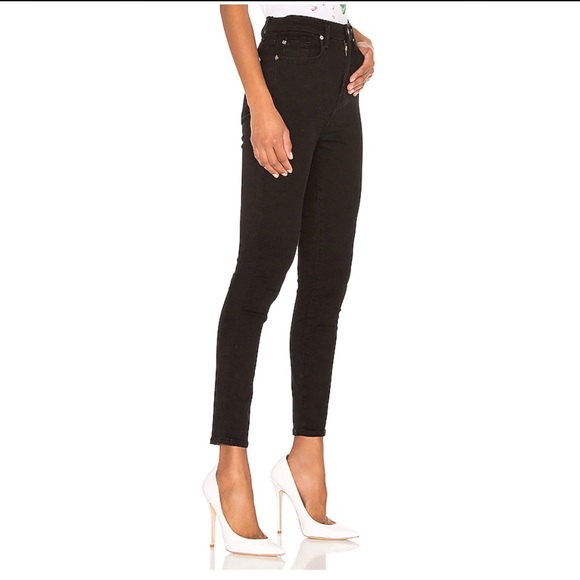 Aubrey Super High Waist Jeans-7 For All Mankind - Picture 3 of 8